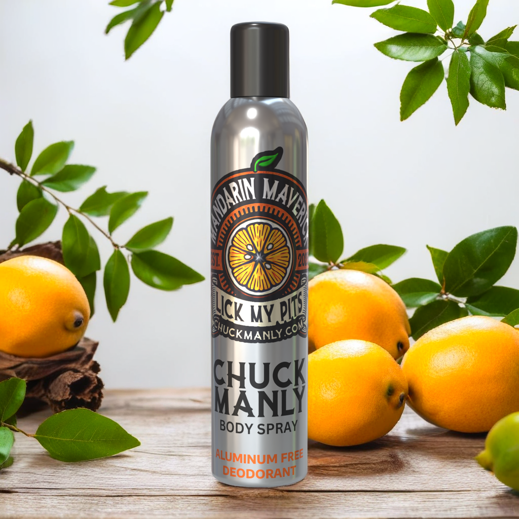 NATURAL SPRAY DEODORANT - ALUMINUM FREE, AEROSOL FREE,